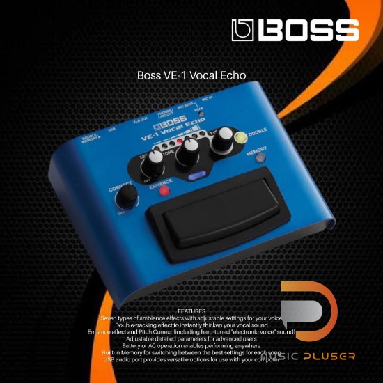 BOSS Vocal Echo VE-1（箱・説明書付き）＋おまけ音声ミキサー BOSS ( ボス ) VE-1 ボーカルエフェクター 送料無料 | サウンド